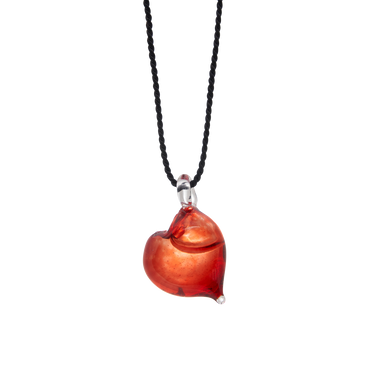 Passionate Heart Pendant - Red
