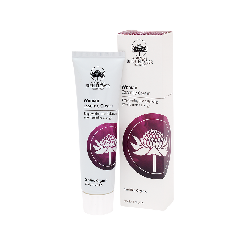Woman Essence Organic Cream Australian Bush Flower Essences