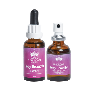 The Body Beautiful Essence bundle encourages self-love, acceptance, and body care. It helps deal with any dislike and non-acceptance of your body, skin texture, and intimate touch.