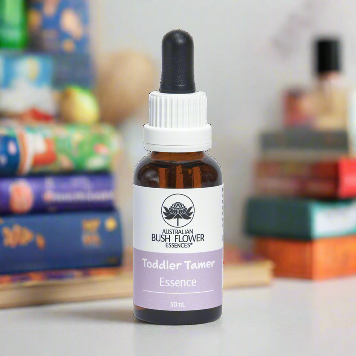 Image of Toddler Tamer Essence, designed to soothe and calm upset toddlers. Ideal for managing meltdowns and tantrums, it brings calm and balance while addressing stubbornness, frustration, rebelliousness and manipulation.