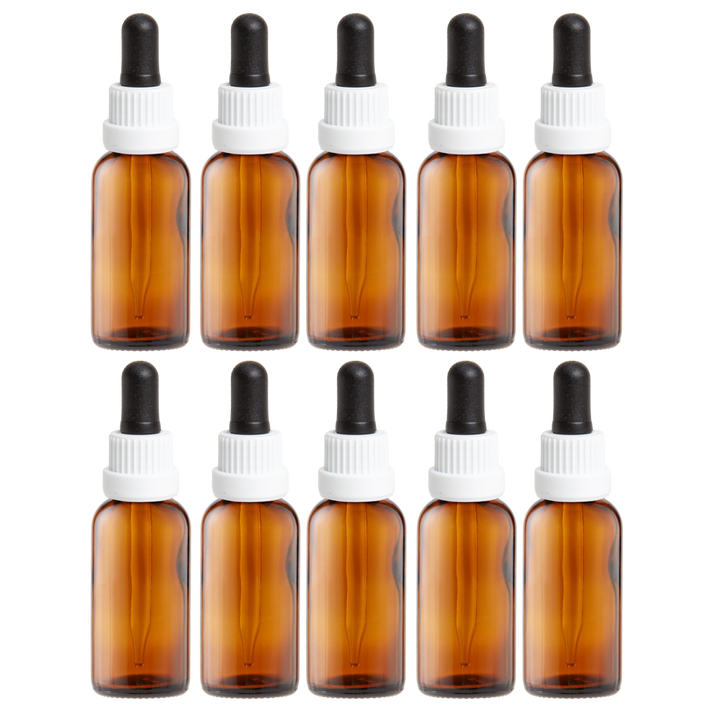 Bottle - Blank Amber 30ml - 10pk