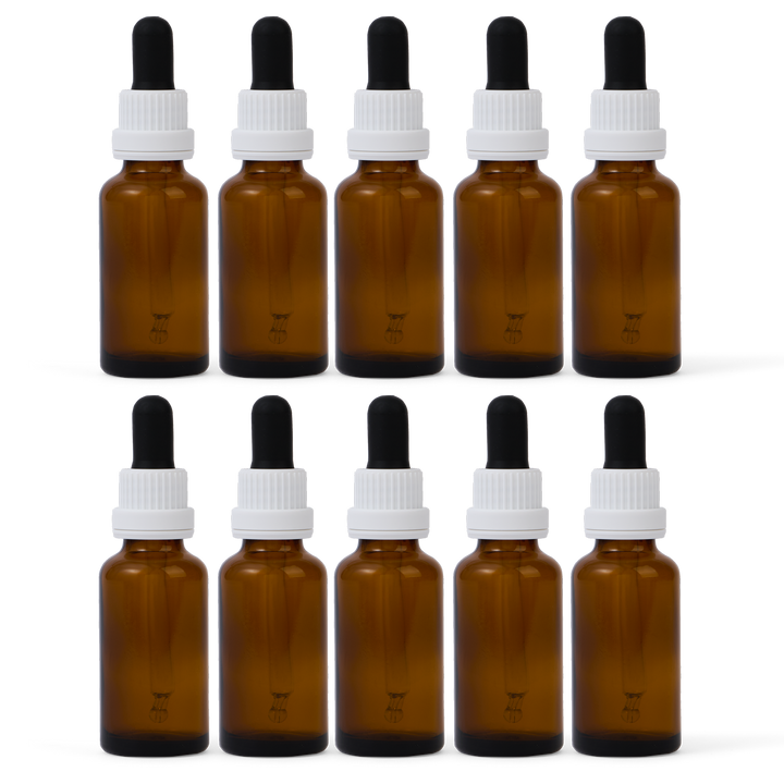 Bottle - Blank Amber 30ml - 10pk