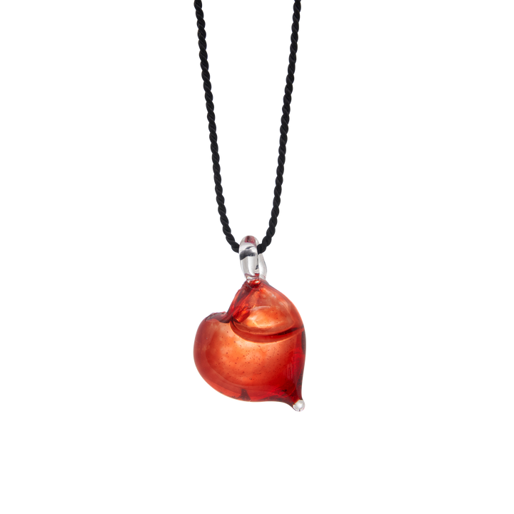 Passionate Heart Pendant - Red