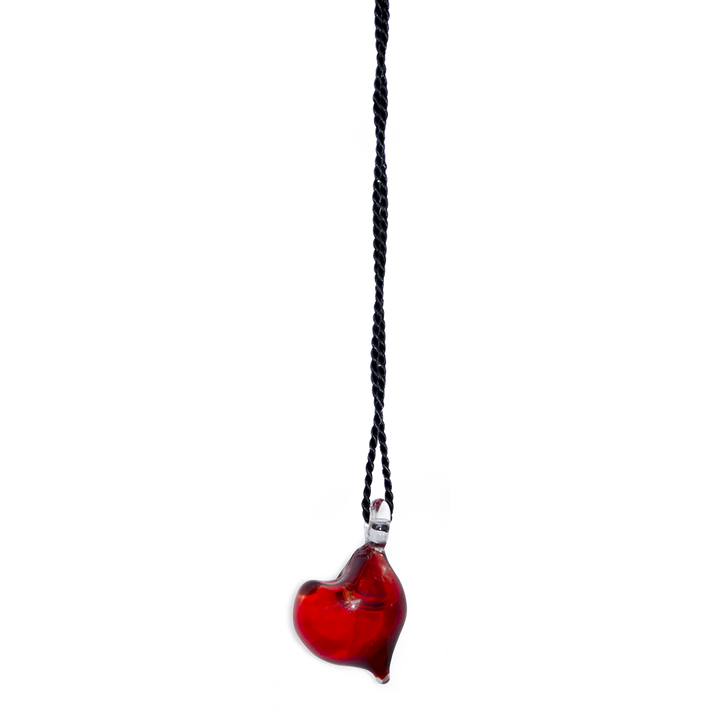 Passionate Heart Pendant - Red