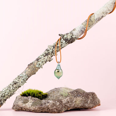 Angel Pendant - ocean green