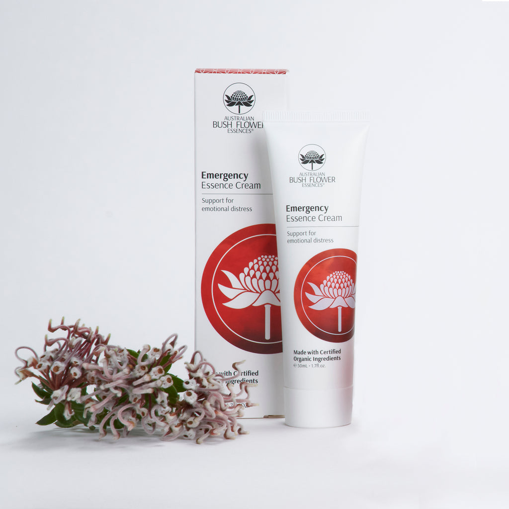 Emergency Essence Organic Cream Australian Bush Flower Essences