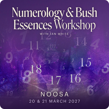 Numerology - Noosa with Ian White - 20th & 21st March 2027