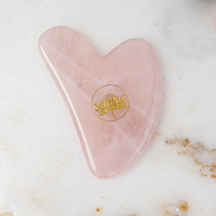 Gua Sha Tool - Rose Quartz